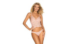 Obsessive Delicanta Womens Top & Panties Pink L / XL