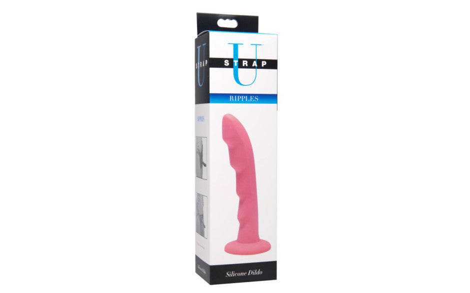 Strap U Ripples Realistic Silicone Dildo