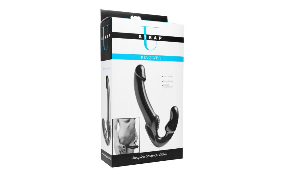 Strap U Revolver II Strapless Strap On Dildo
