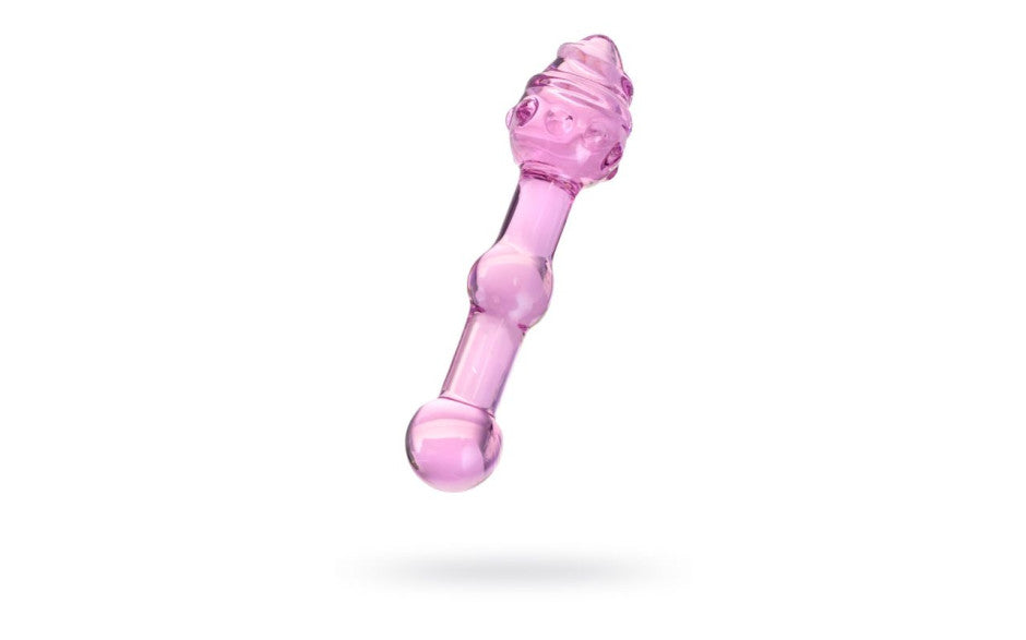 Sexus Unisex Glass Dildo 17cm Pink