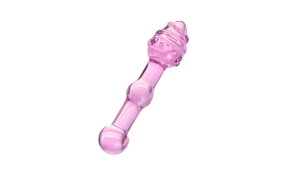 Sexus Unisex Glass Dildo 17cm Pink