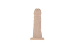 BMS Factory Addiction Edward Realistic Non Vibrating Dong 6 Inch Beige