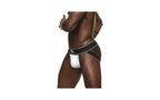 Male Power Modal Rib Mens Jock Underwear Black