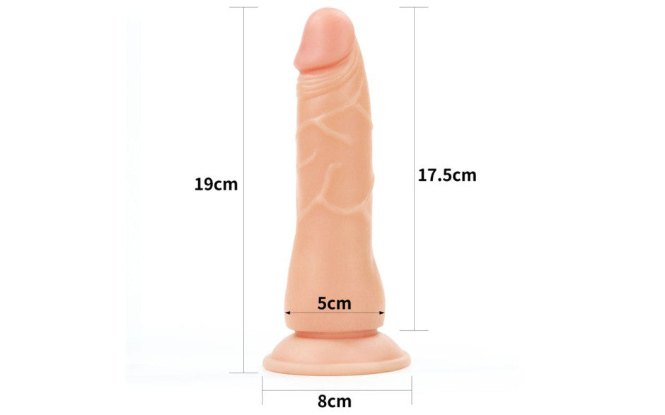 Lovetoy Ingen Easy Strap On Dildo Set Flesh 19cm