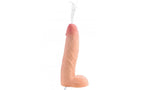 XR Brands Loadz Ultra Lifelike Dual Density Squirting Dildo With Syringe 10 Inch