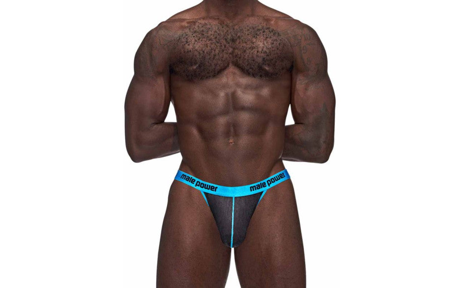 Male Power Casanova Uplift Micro Male Thong Black L/XL