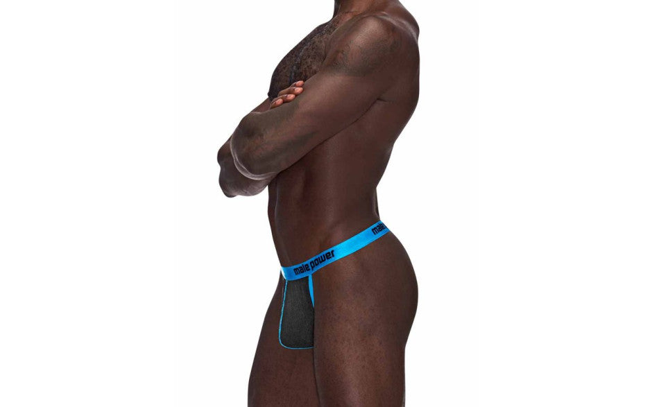 Male Power Casanova Uplift Micro Male Thong Black L/XL