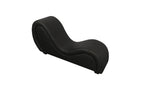 Daytona Kama Sutra Mebon Chaise Love Lounge Leather Black