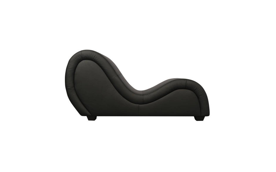 Daytona Kama Sutra Mebon Chaise Love Lounge Leather Black