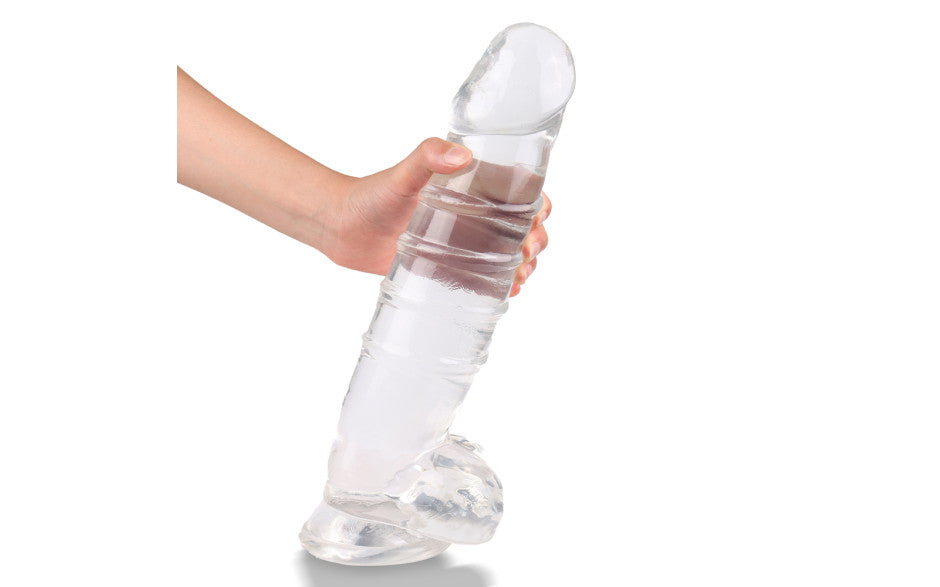 S Hande Denny Dong With Balls XXL Clear