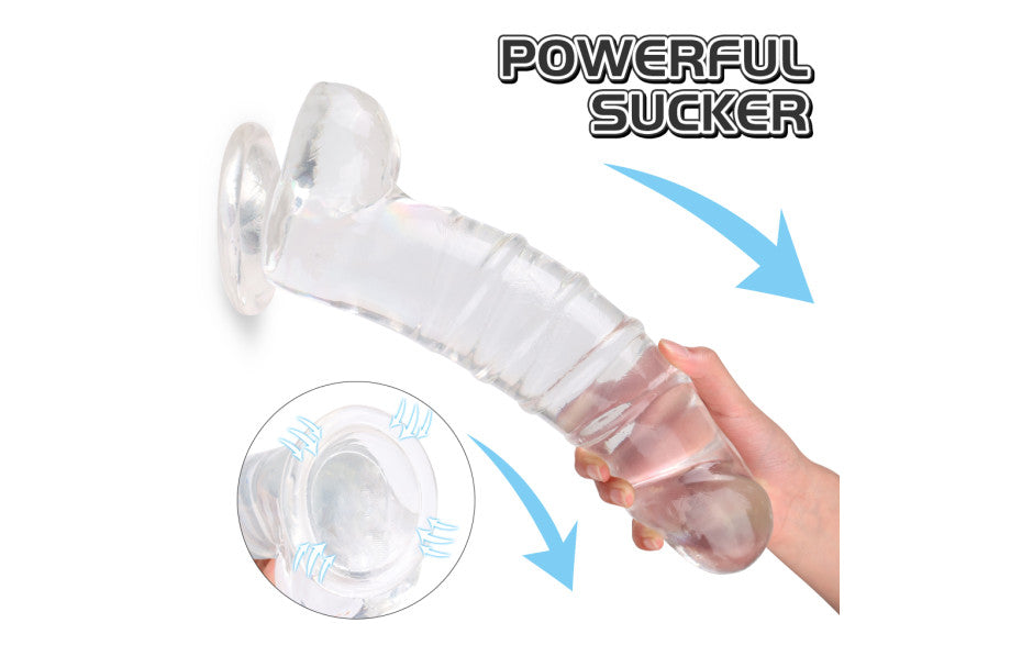 S Hande Denny Dong With Balls XXL Clear