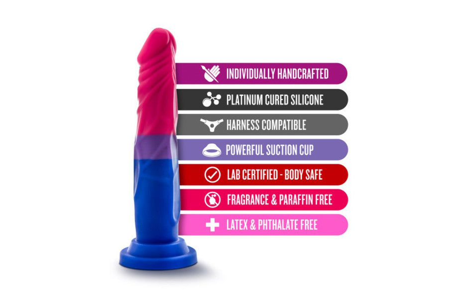 Blush Novelties Avant Pride P8 Realistic Silicone Dildo