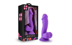 Blush Novelties Ruse Juicy Harness Compatible Realistic Dong Purple