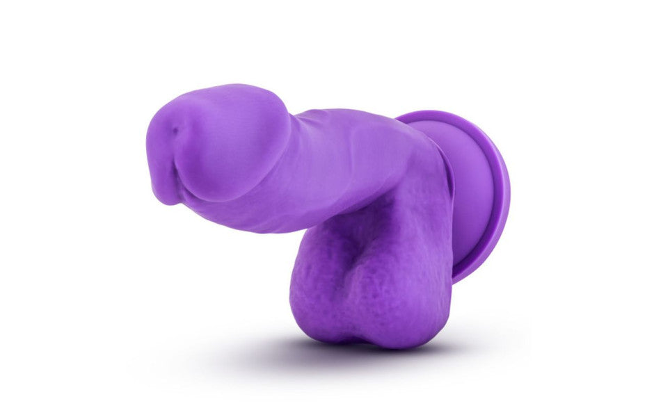 Blush Novelties Ruse Juicy Harness Compatible Realistic Dong Purple