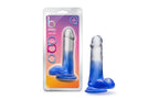 B Yours Morning Dew 6 Inch Realistic Dildo Stella Blue