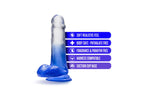 B Yours Morning Dew 6 Inch Realistic Dildo Stella Blue