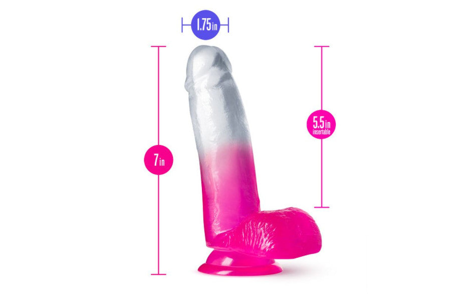 B Yours Sugar Magnolia 7 Inch Realistic Dildo With Suction Cup