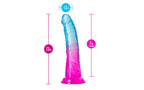 B Yours Beautiful Sky Realistic Dildo 7 Inch Sunset