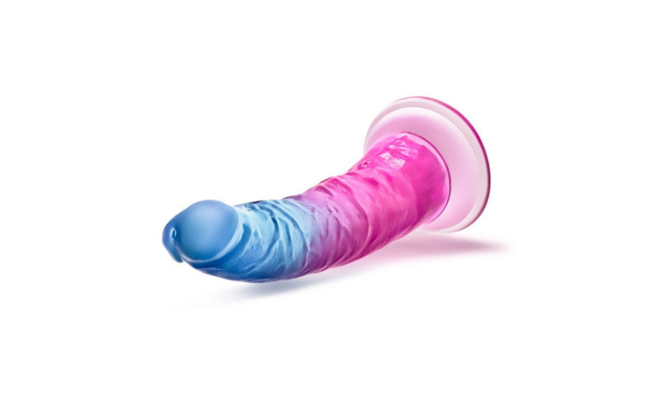 B Yours Beautiful Sky Realistic Dildo 7 Inch Sunset