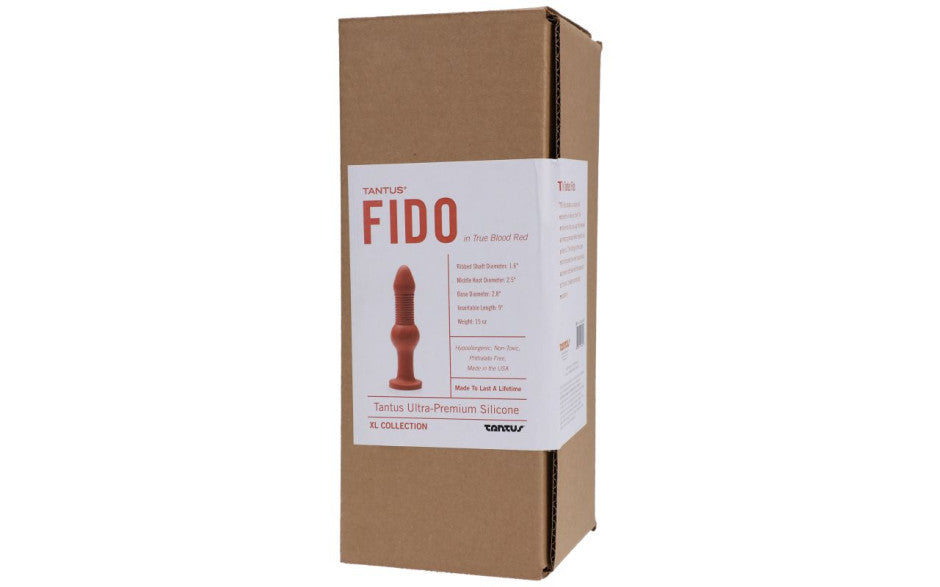 Tantus Fido Anal Dildo Ruby