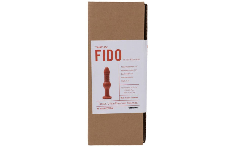 Tantus Fido Anal Dildo Ruby