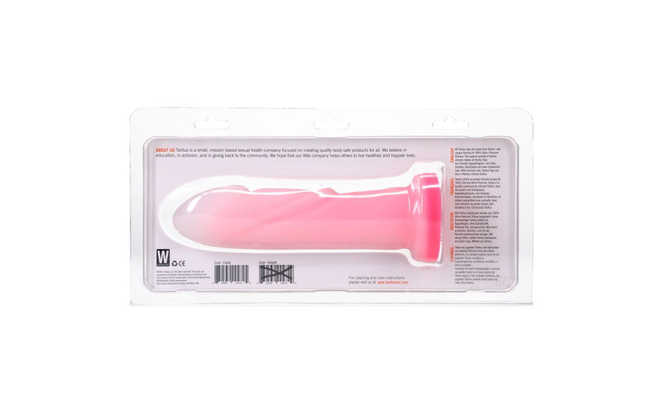 Tantus Cush Dual Density Realistic Dildo Rose Quartz