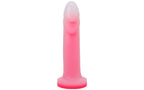 Tantus Flurry Dual Density Realistic Dildo Rose Quartz