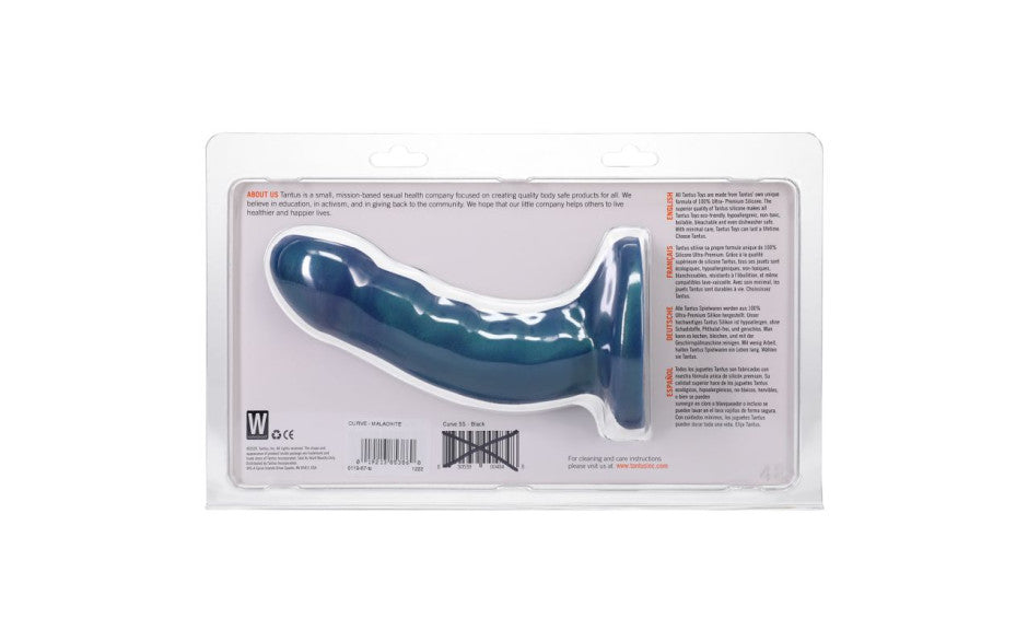 Tantus Curve Dildo Malachite