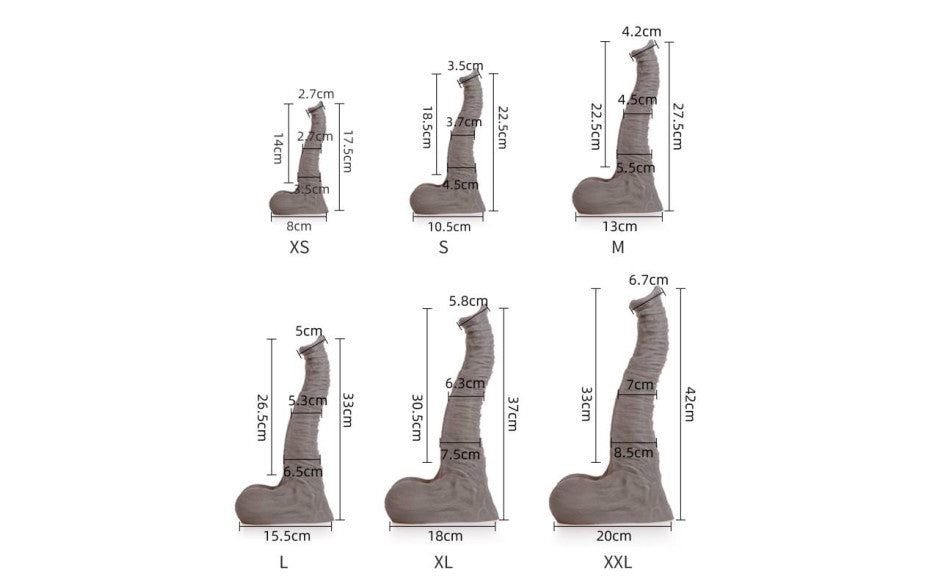 Sport Fucker Dexter Liquid Silicone Dildo Medium