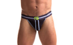 Sport Fucker Jersey Mens Jock Strap Black Large