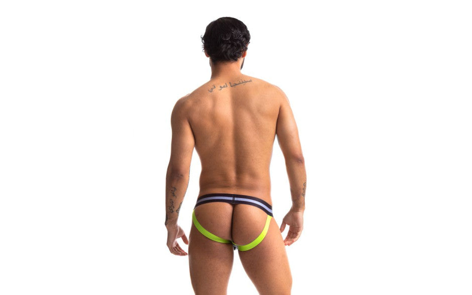 Sport Fucker Jersey Mens Jock Strap Black Large