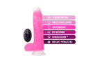 Blush Novelties Neo Elite Roxy Gyrating Dildo 8 Inch Pink