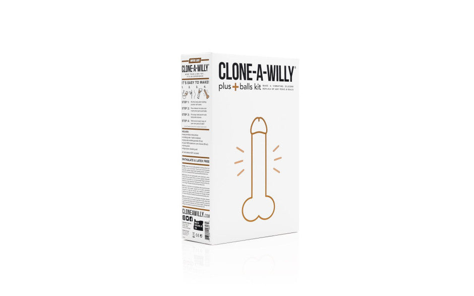 Empire Labs Clone a Willy Plus Balls Moulding Kit Hot Pink