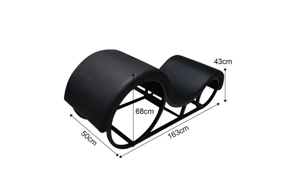 Daytona Kama Sutra Mebon Chaise Love Lounge With Metal Frame