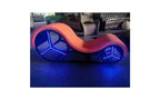 Daytona Kama Sutra Mebon Chaise Love Lounge With Metal Frame & LED