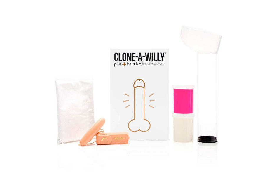 Empire Labs Clone a Willy Plus Balls Moulding Kit Hot Pink