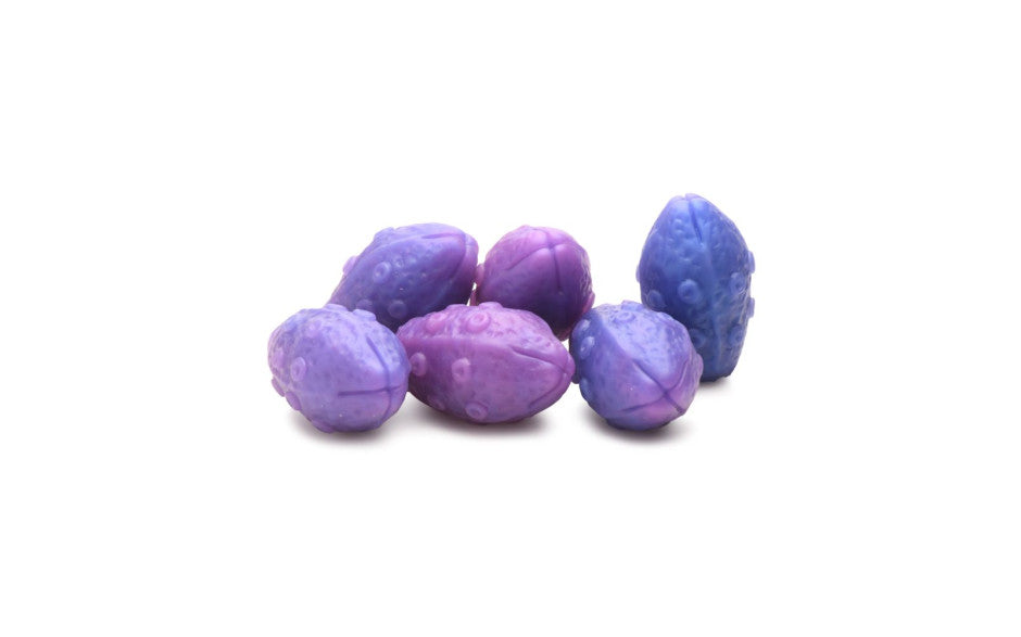 XR Brands Creature Cocks Tenta Queen Ovipositor Silicone Dildo With Eggs