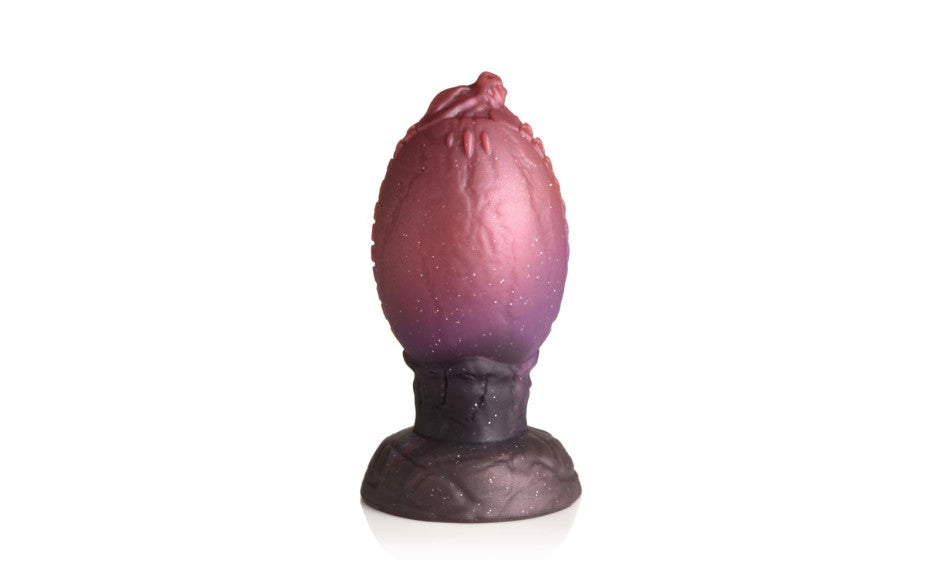 XR Brands Creature Cocks Dragon Hatch Silicone Egg Fantasy Dong