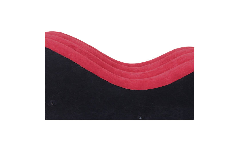 Daytona Large 1.5m Inflatable Suede Love Lounge With Handrail