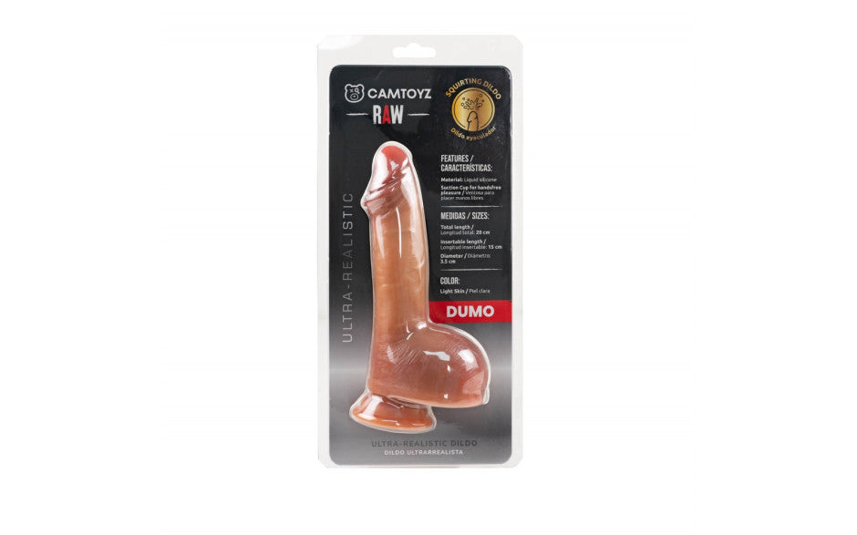 Raw Dumo Ultra Realistic Silicone Dildo 20cm