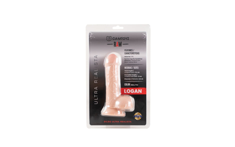 Raw Logan  Ultra Realistic Double Layered Dildo