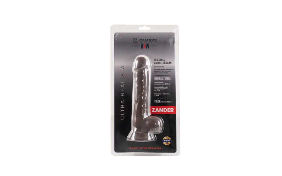 Raw Zander Ultra Realistic Suction Cup Dildo