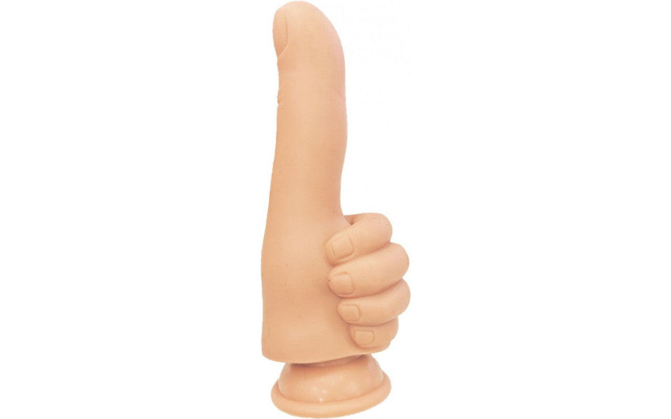 Hott Products Finger Fest Thumbs Up Realistic Dildo Flesh