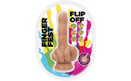 Hott Products Finger Fest Flip Off Realistic Dildo Flesh