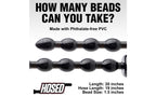 XR Brands Hosed Beaded Textured Anal Snake Beads 19 Inch
