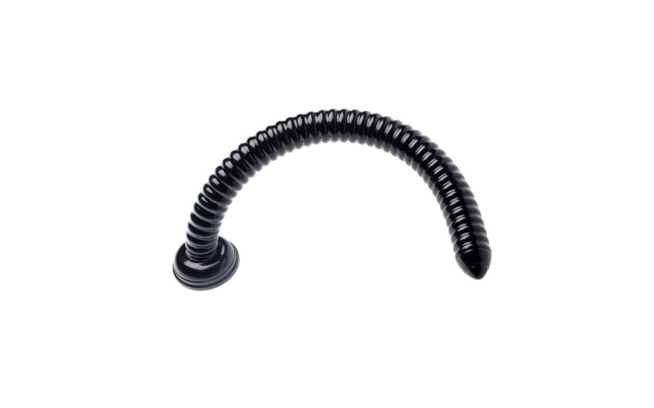 XR Brands Hosed Ribbed Anal Snake 19 Inch