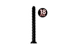 XR Brands Hosed Swirl Thick Anal Snake Large Dildo 18 Inch
