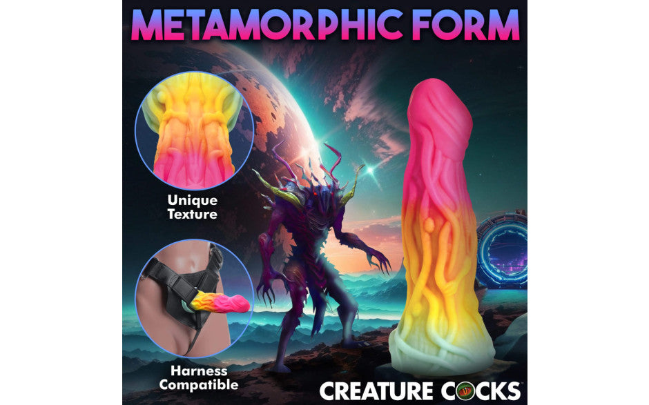 XR Brands Creature Cocks Shape Shifter Alien Fantasy Silicone Dildo