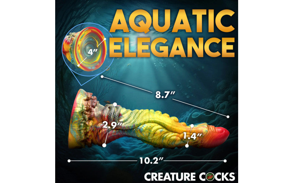 XR Brands Creature Cocks Majestic Merman Fantasy Silicone Dildo