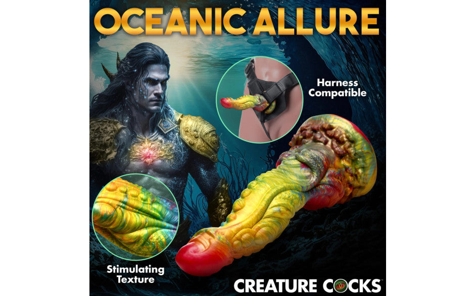 XR Brands Creature Cocks Majestic Merman Fantasy Silicone Dildo